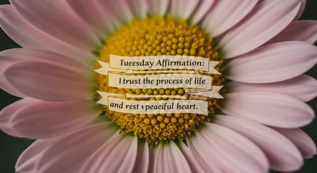 Bold and uplifting Tuesday affirmation to inspire confidence, positivity, and success