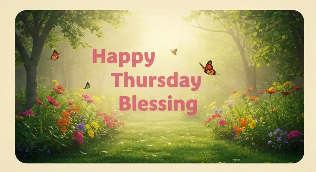 Thursday Blessing