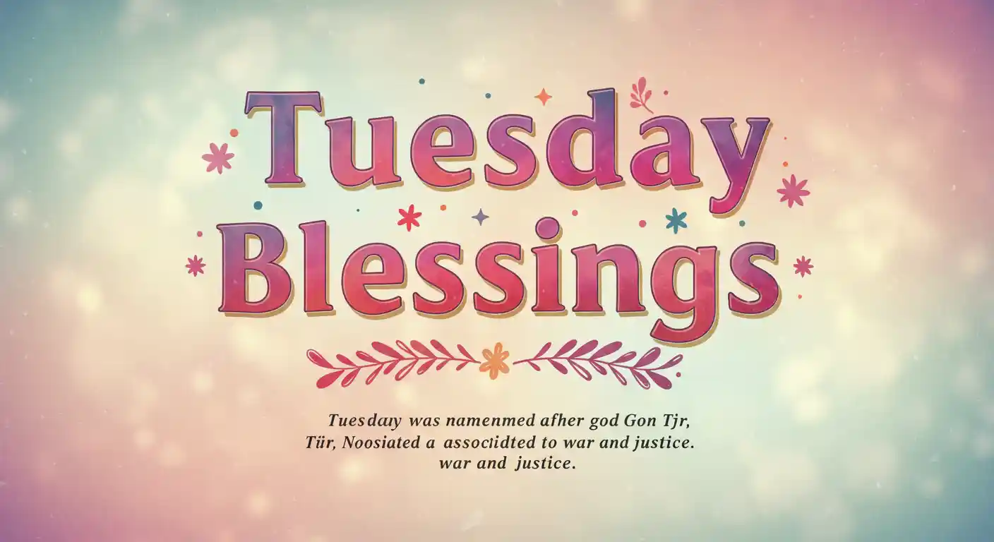 Blessing Tuesday